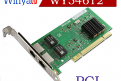 Card mạng [WY546T2] PCI, INTEL 82546GB, 2PORT,1000MBPS