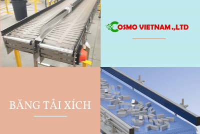 Băng tải xích có mấy loại? Cần lưu ý gì khi sử dụng băng tải xích?