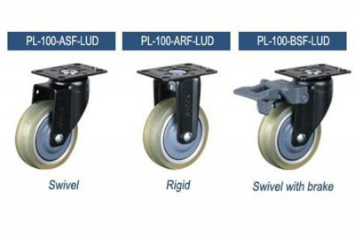 Bánh xe đẩy PL-100-ASF-LUD, PL-100-ARF-LUD, PL-100-BSF-LUD