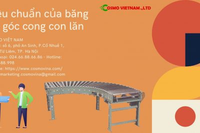 Tiêu chuẩn của băng tải góc cong con lăn