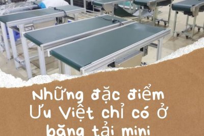 Những đặc điểm Ưu Việt chỉ có ở băng tải mini
