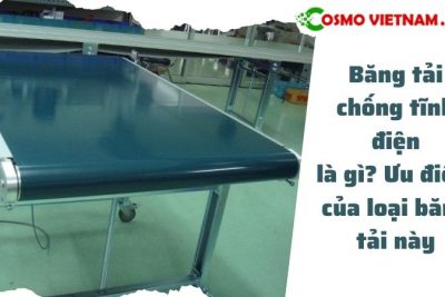 Băng tải chống tĩnh điện là gì? Ưu điểm của loại băng tải này