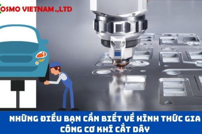 Những điều bạn cần biết về hình thức gia công cơ khí cắt dây