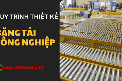 Quy trình thiết kế băng tải đúng tiêu chuẩn, chuyên nghiệp
