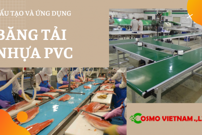 Cấu tạo và ứng dụng của băng tải nhựa pvc