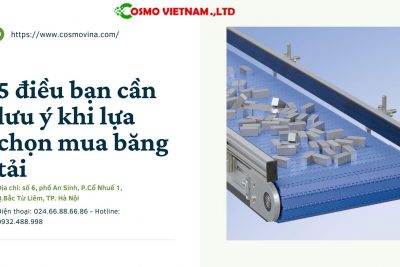 5 điều bạn cần lưu ý khi lựa chọn mua băng tải