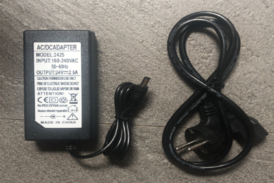 Nguồn DC 24V 2.5A,OD5.5mm, ID2.1~2.5mm