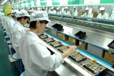 Băng chuyền cho nhà máy lắp ráp điện tử