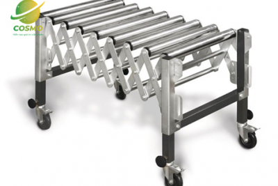 Băng tải con lăn xếp