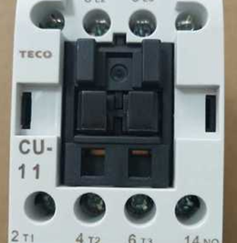 CONTACTOR, [CU11] 3 PHASE,Rated current(A) 11A,Rated operating voltage(V) (Ue) 400V/ 440V, Control circuit voltage 220VA
