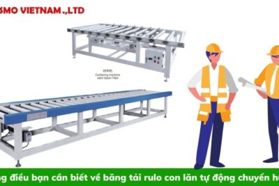 Những điều bạn cần biết về băng tải rulo con lăn tự động chuyển hướng