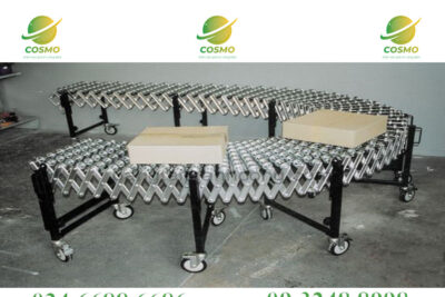 Băng tải con lăn xếp