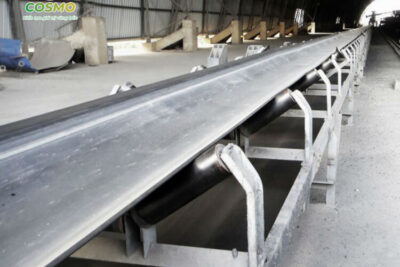 Băng tải băng tải loại máng đường dài