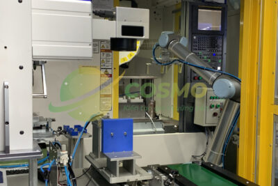 Ứng dụng Robot tự động cho máy CNC, máy Hot và máy Laser.
